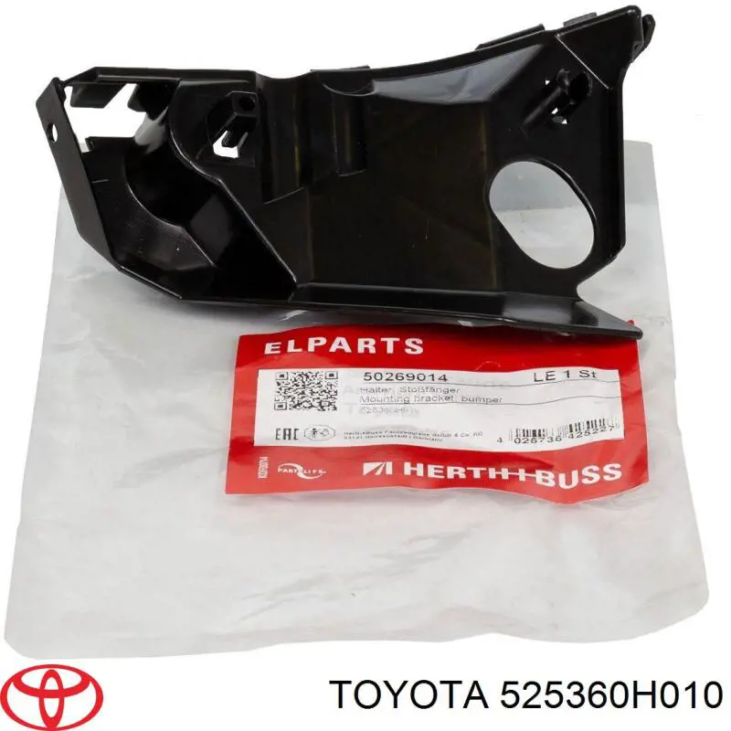 Кронштейн бампера переднего левый 525360H010 Toyota