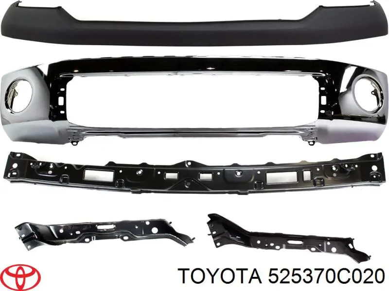 Guia do pára-choque dianteiro direito para Toyota Sequoia 