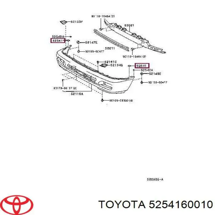  5254160010 Toyota