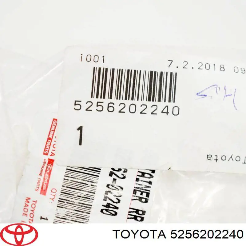 5256202240 Toyota Правое крепление заднего бампера