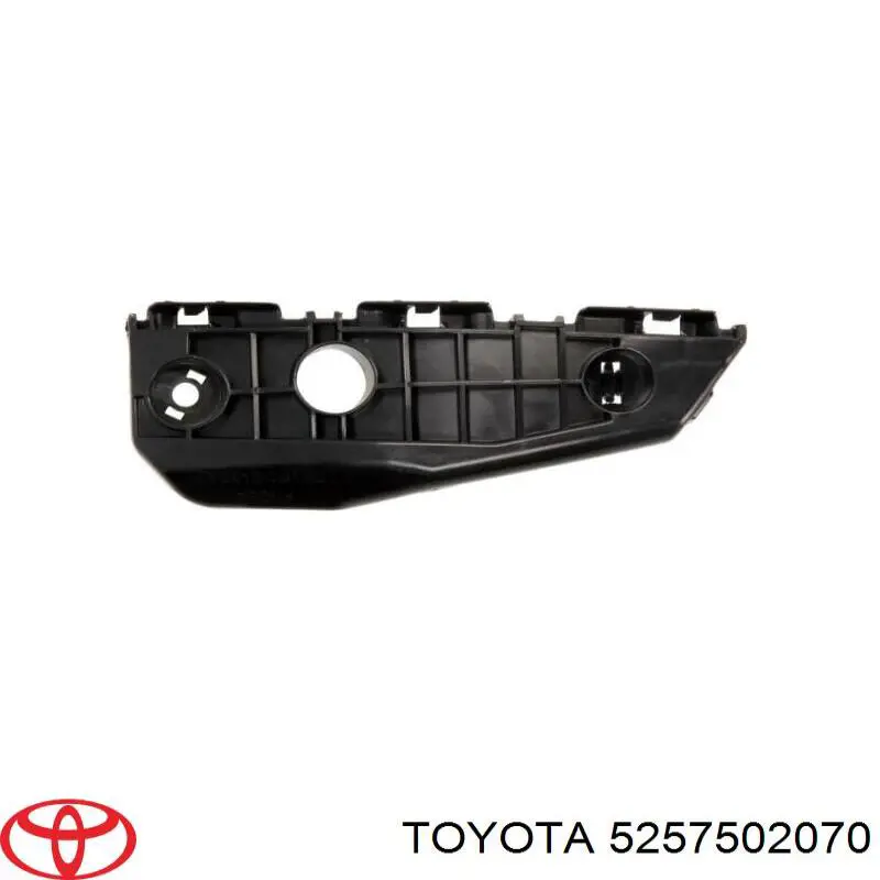 Consola direita do pára-choque traseiro para Toyota Auris (E15)