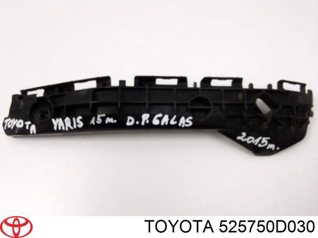 Consola direita do pára-choque traseiro para Toyota Yaris (SP90)