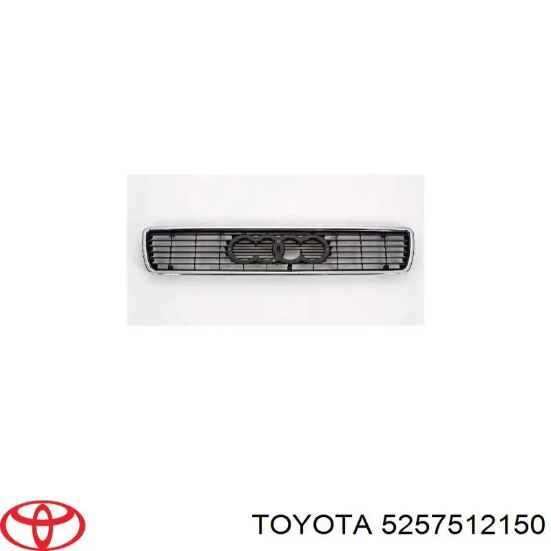 Правый кронштейн заднего бампера Toyota 5257502070