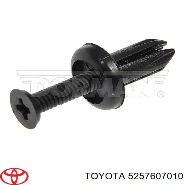 Кронштейн бампера заднего левый 5257607010 Toyota