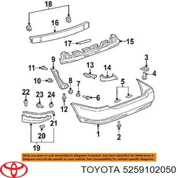  5259102050 Toyota