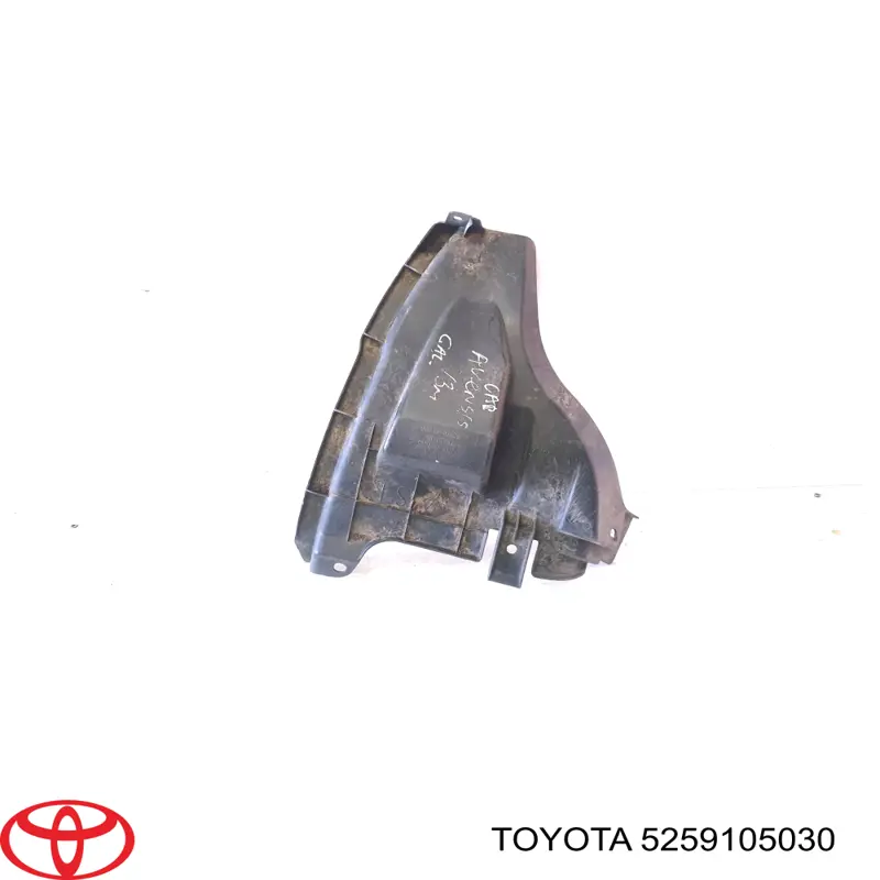 Protetor de lama traseiro direito para Toyota Avensis (T27)