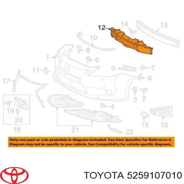  5259107010 Toyota