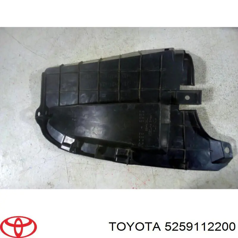 5259112200 Toyota proteção do pára-choque traseiro