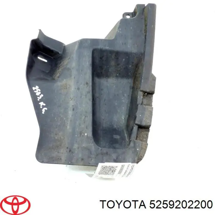 5259202200 Toyota Защита заднего бампера