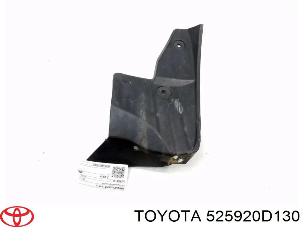 525920D130 Toyota Защита заднего бампера
