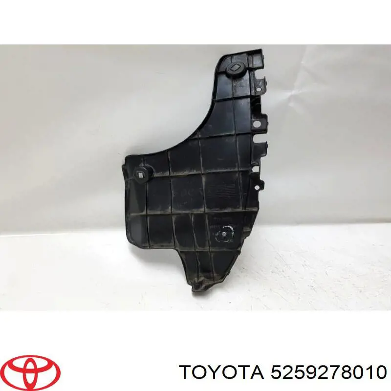 5259278010 Toyota consola esquerda do pára-choque traseiro