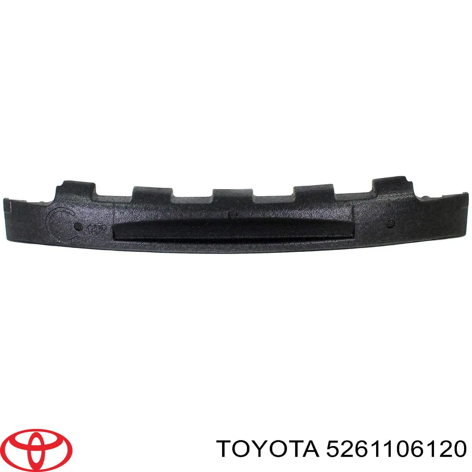 5261106120 Toyota абсорбер (наполнитель бампера переднего)
