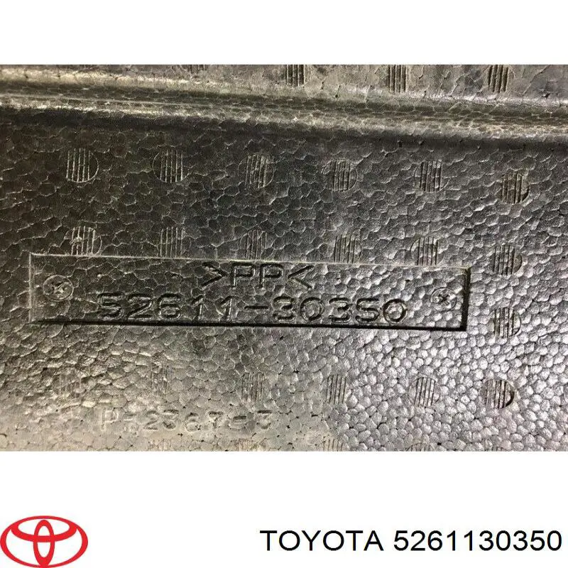 5261130350 Toyota абсорбер (наполнитель бампера переднего)