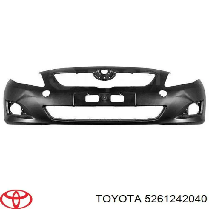 5261242040 Toyota absorvedor (enchido do pára-choque dianteiro)