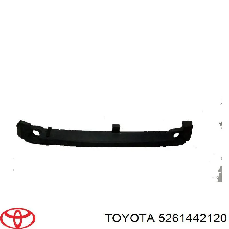 5261442120 Toyota абсорбер (наполнитель бампера переднего)