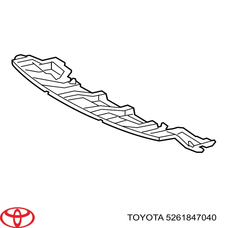 Защита бампера переднего 5261847040 Toyota