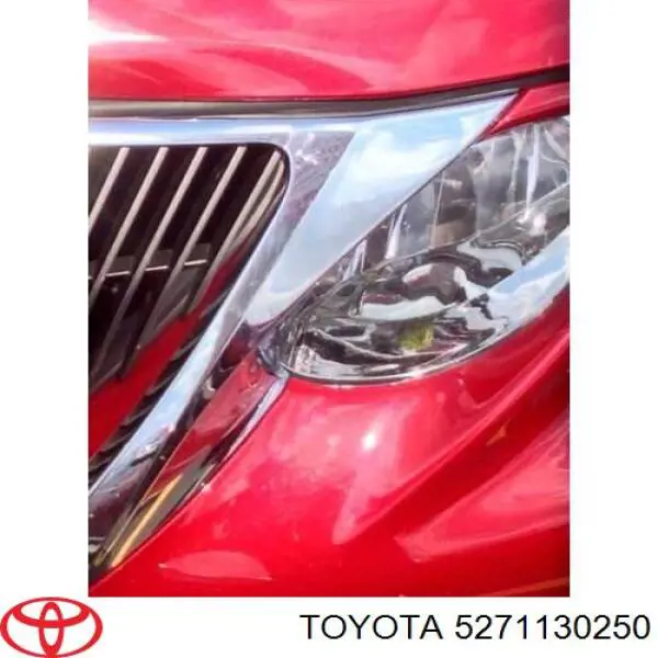 Накладка (рамка) решетки радиатора Toyota 5271130250 цена, от 288.96 USD