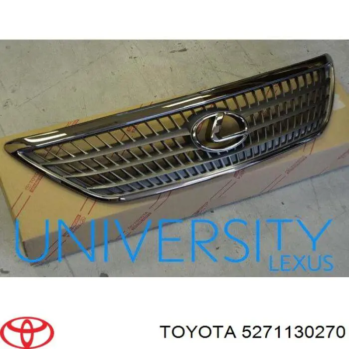 5271130270 Toyota moldura superior de grelha do radiador