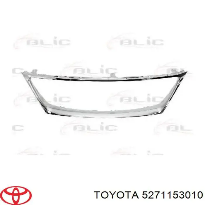 5271153010 Toyota молдинг решетки радиатора
