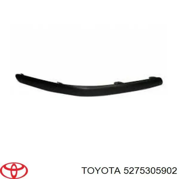 Moldura esquerda do pára-choque traseiro para Toyota Avensis (T25)