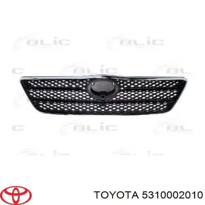 5310002010 Toyota grelha do radiador