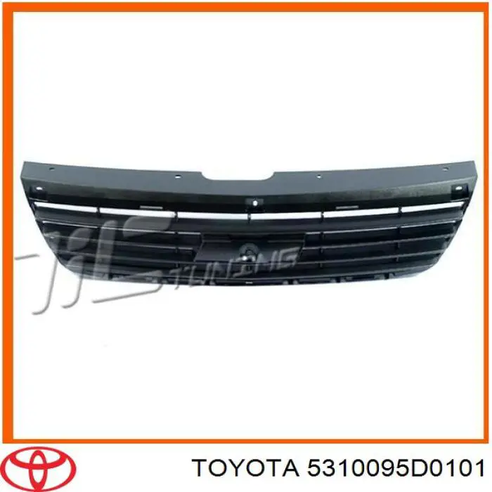 Решетка радиатора 5310095D0101 Toyota