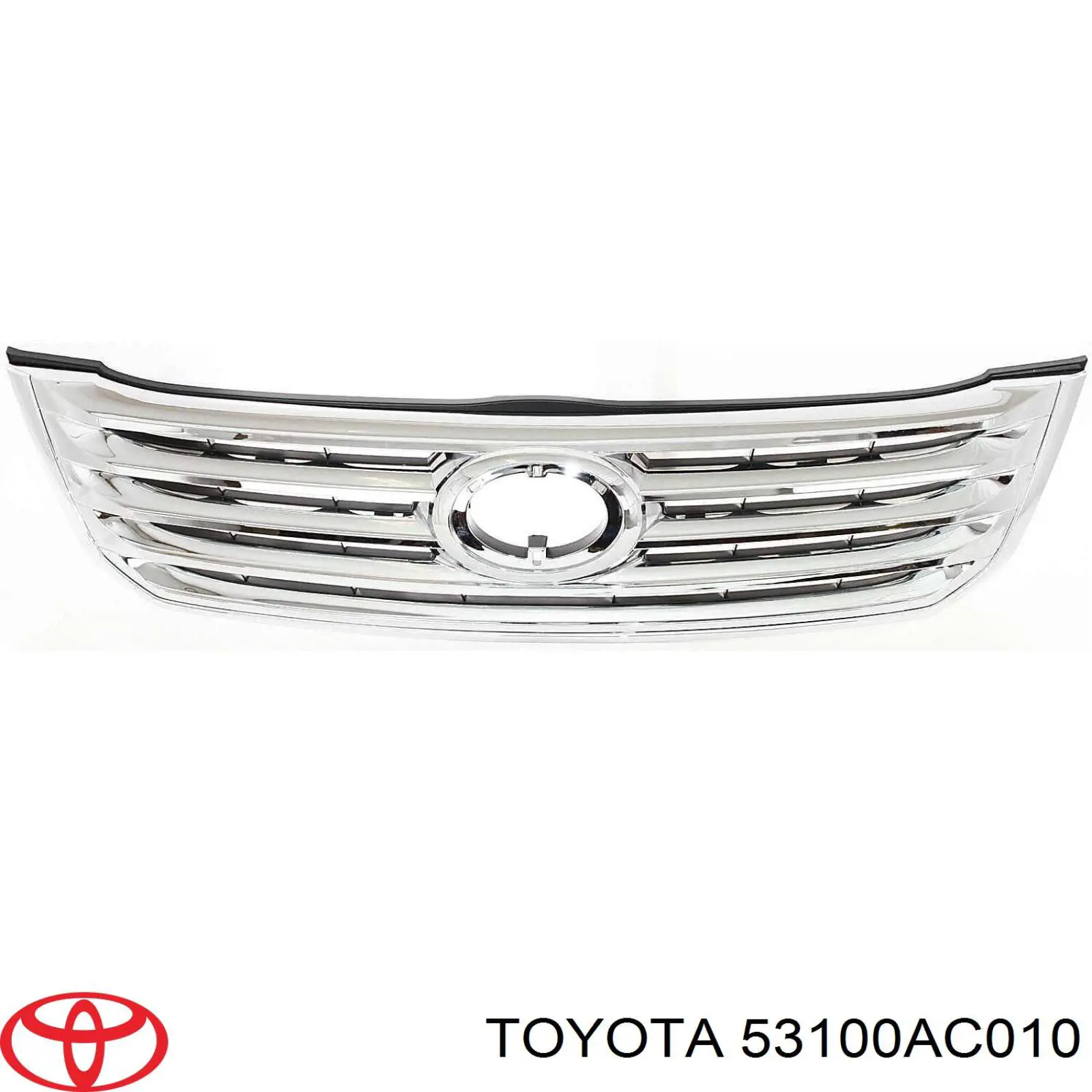 Облицовка радиатора Toyota 53100AC010 цена, от 69.68 USD