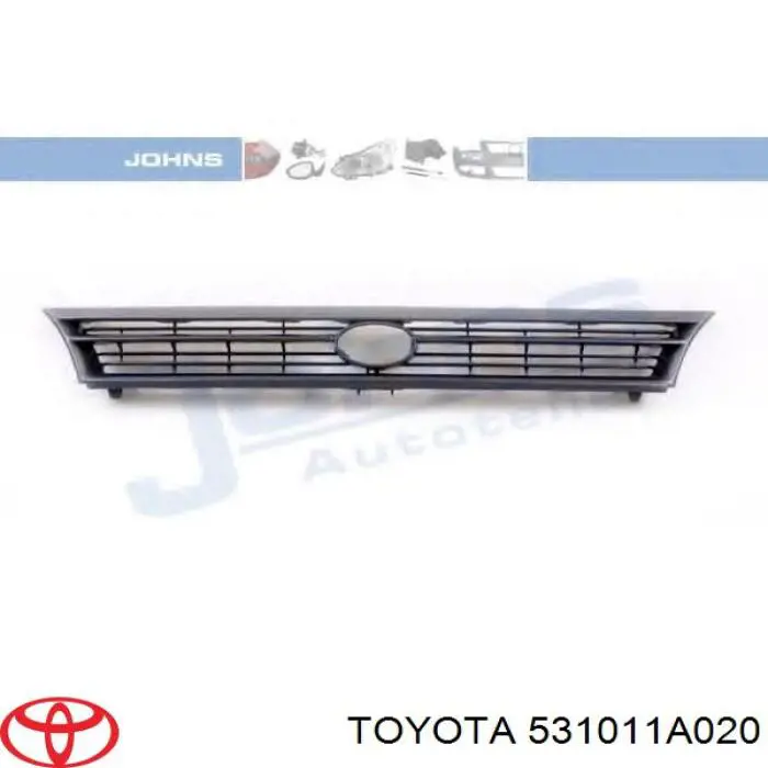 Решетка радиатора 531011A020 Toyota