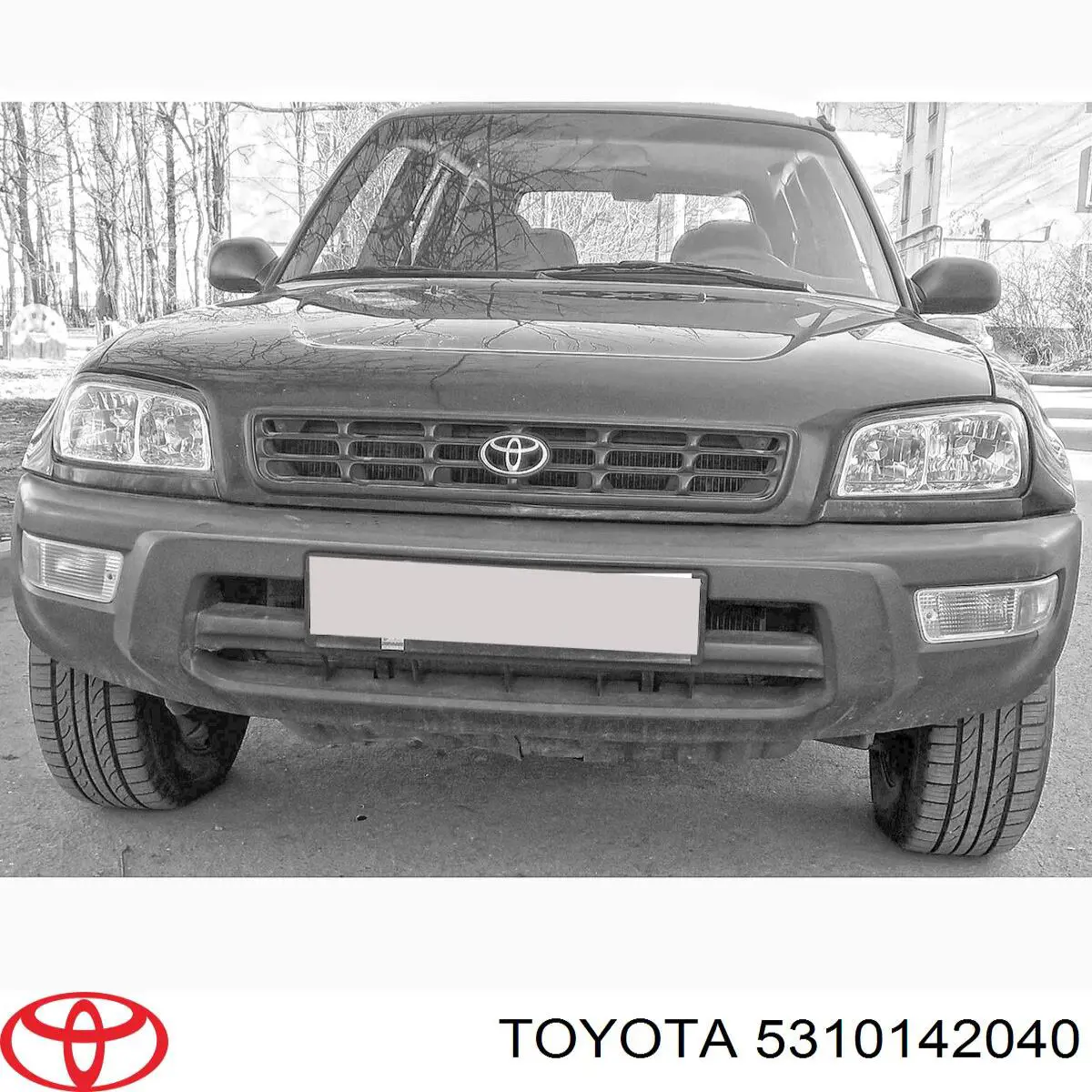  Grelha do radiador Toyota RAV4 I SUV (XA) (1994 - 2000) I