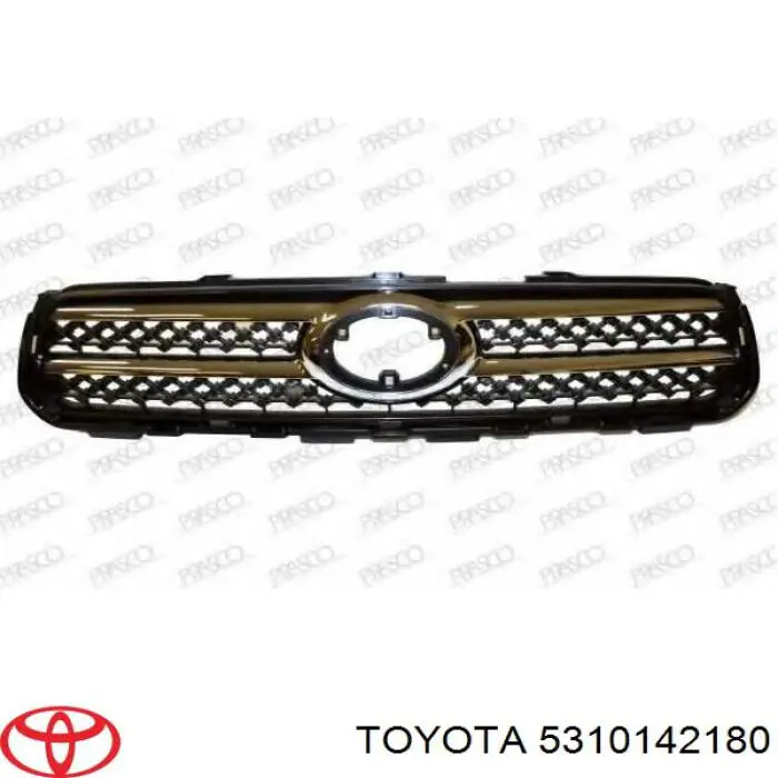 Облицовка радиатора Toyota 5310142180 цена, от 42.06 USD