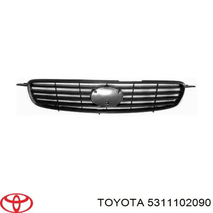 Купить 5311102090 Toyota Решетка радиатора