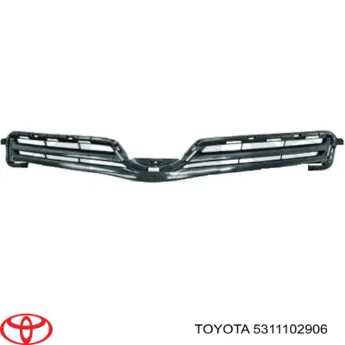 5311102906 Toyota grelha do radiador