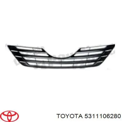 5311106280 Toyota grelha do radiador