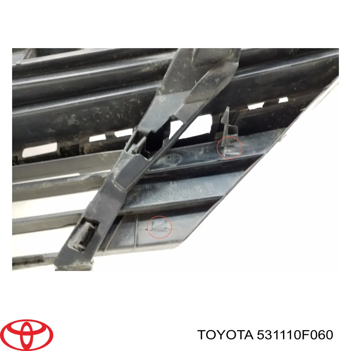 Облицовка радиатора Toyota 531110F060 цена, от 53.42 USD