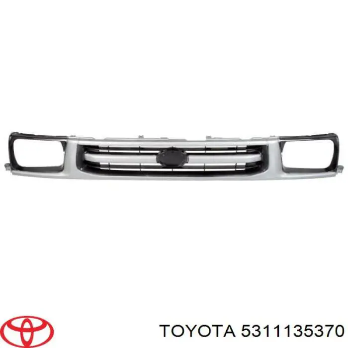 Облицовка радиатора Toyota 5311135370 цена, от 46.76 USD