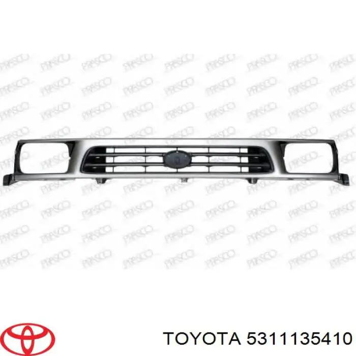 5311135410 Toyota решетка радиатора