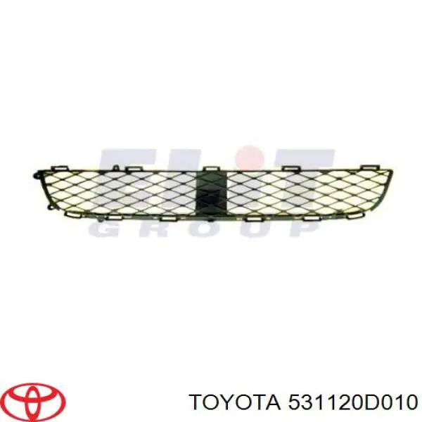 Решетка бампера переднего центральная Toyota 531120D010 цена, от 53.61 USD
