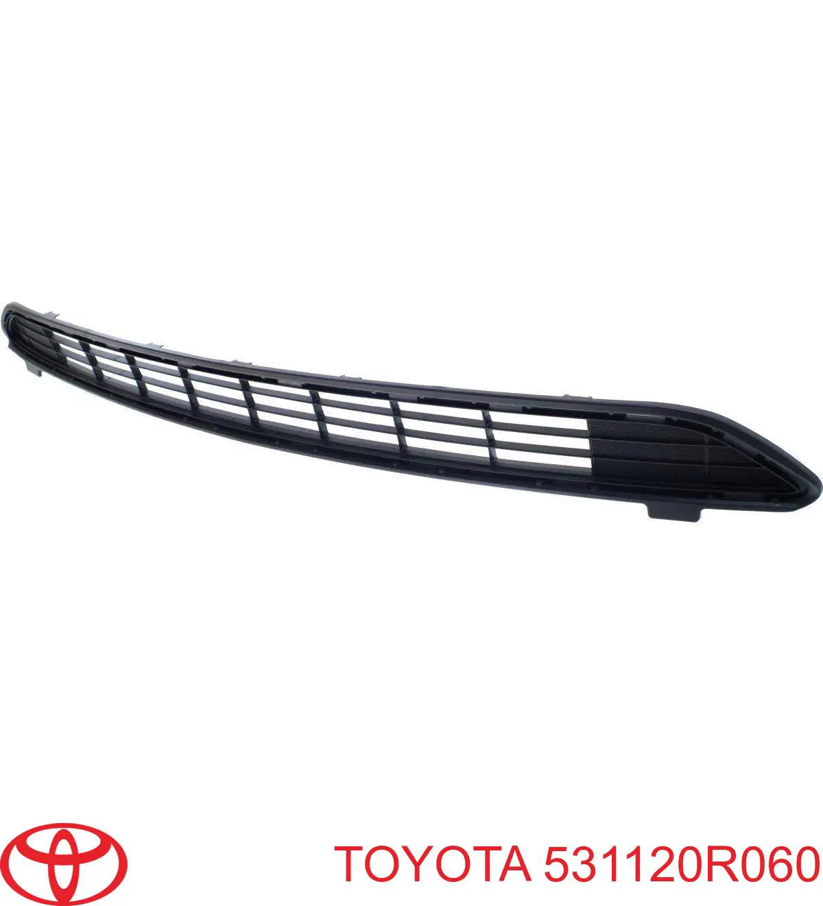 Решетка бампера переднего Toyota 531120R060