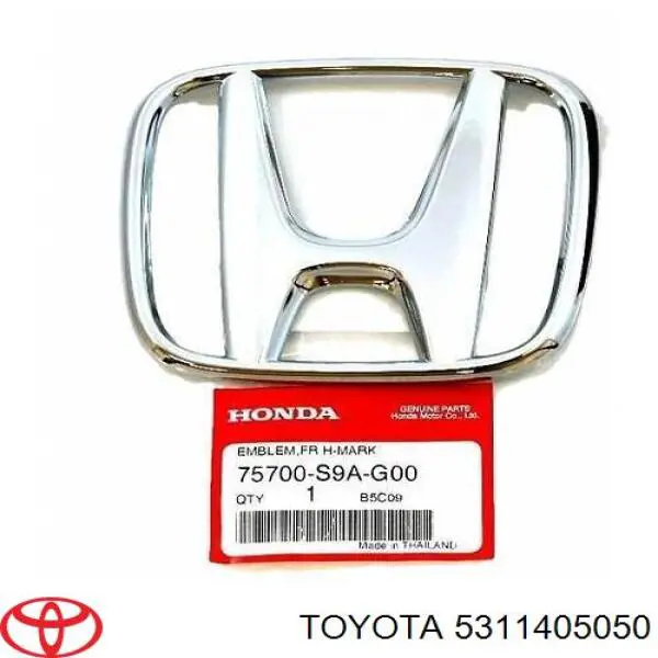 5311405050 Toyota молдинг решетки радиатора