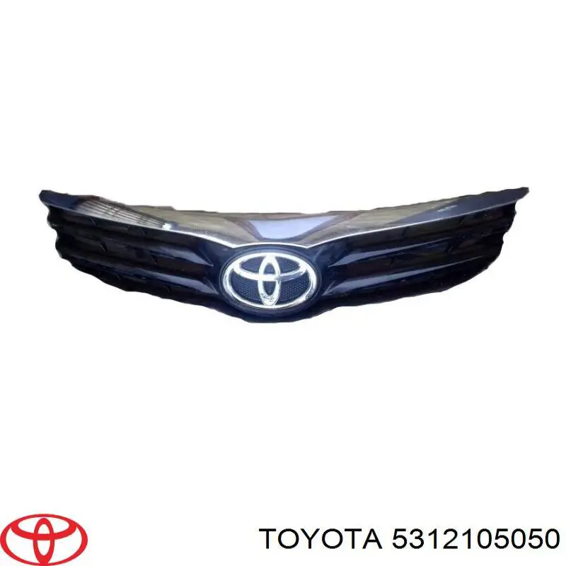 Moldura de grelha do radiador para Toyota Avensis (T27)