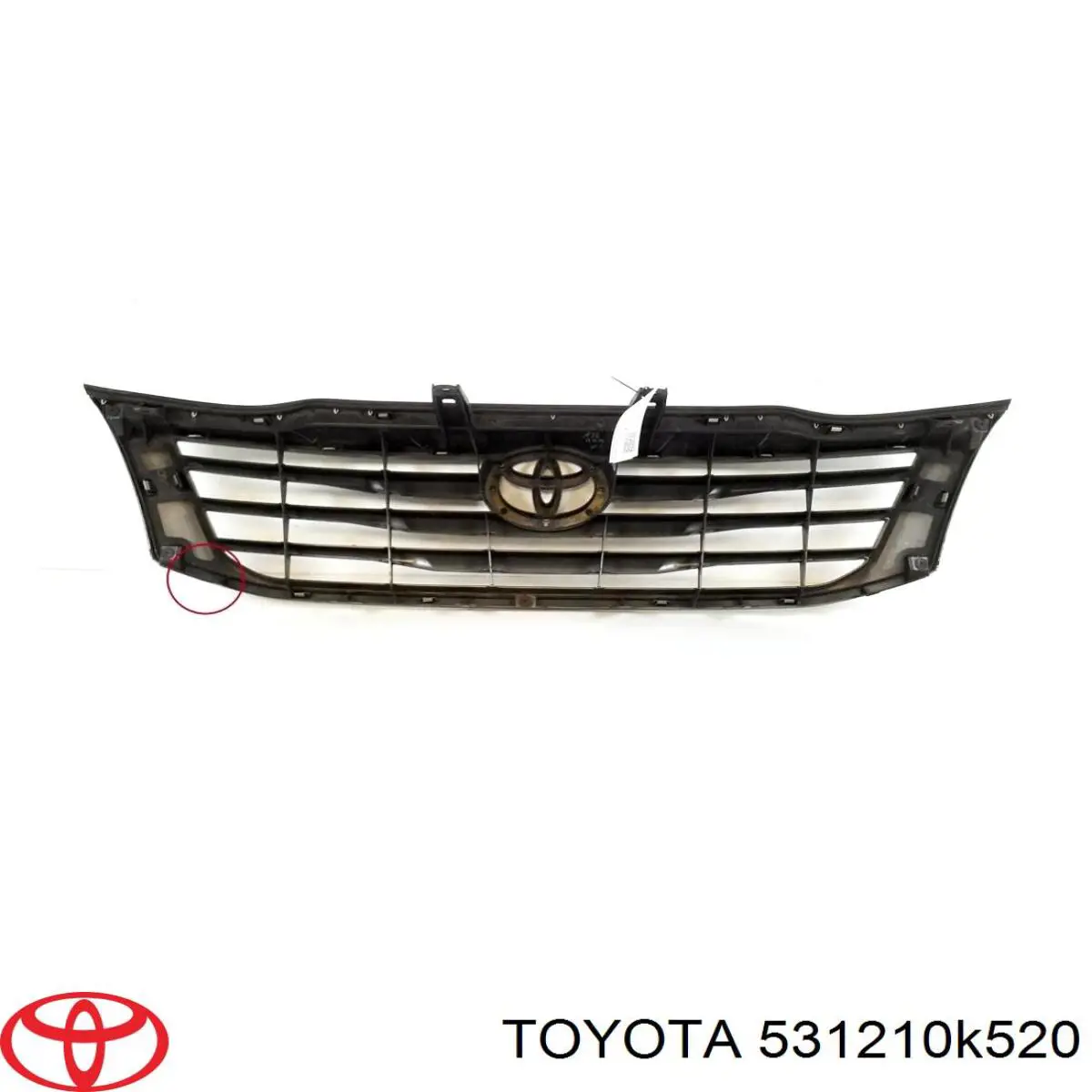 Молдинг решетки радиатора Toyota 531210K520 цена, от 181.93 USD