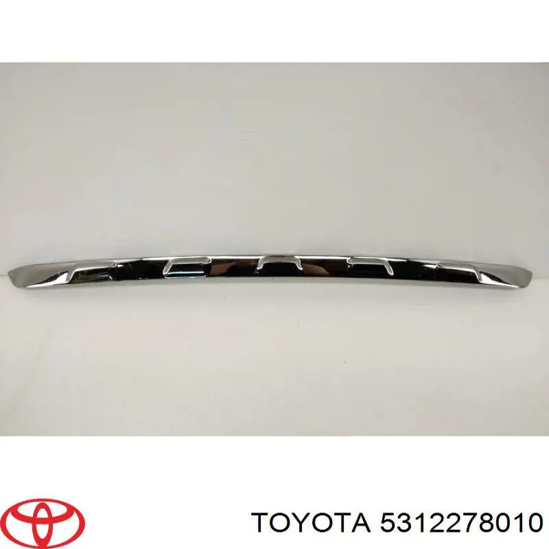 5312278010 Toyota moldura de grelha do radiador inferior