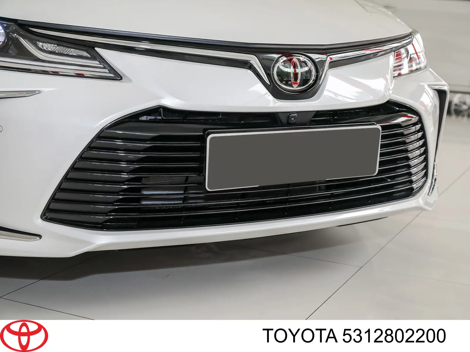 Облицовка радиатора Toyota 5312802200 цена, от 28.25 USD