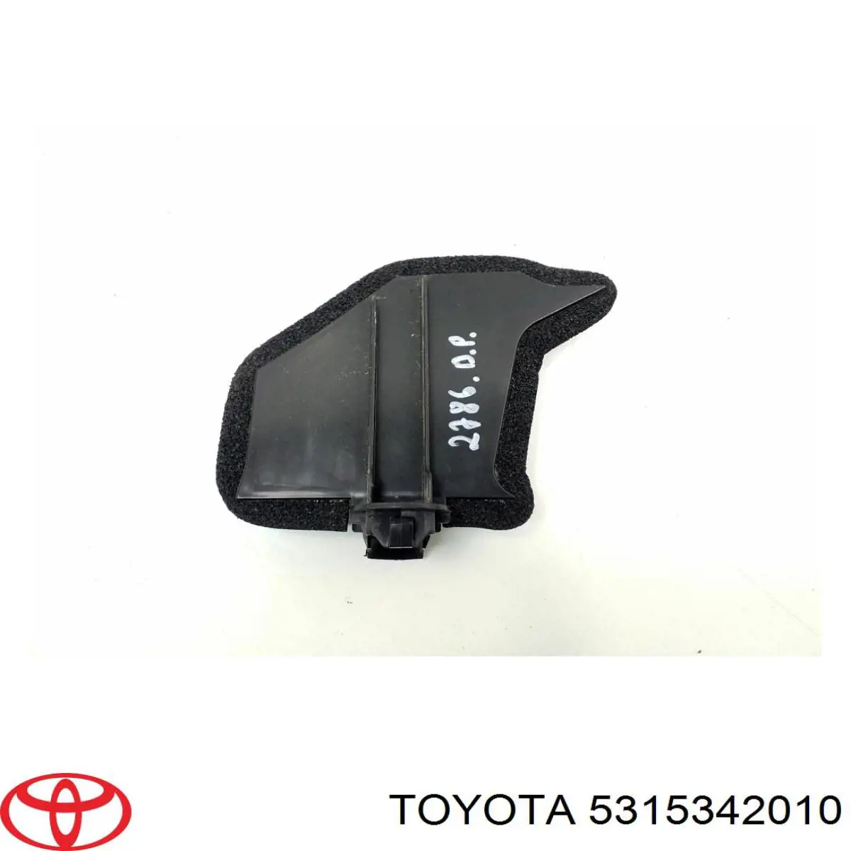 5315342010 Toyota воздуховод/дефлектор радиатора, верхний
