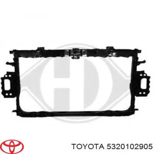 Рамка радиатора 5320102905 Toyota