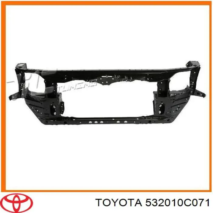 Suporte do radiador montado (painel de montagem de fixação das luzes) para Toyota Tundra 
