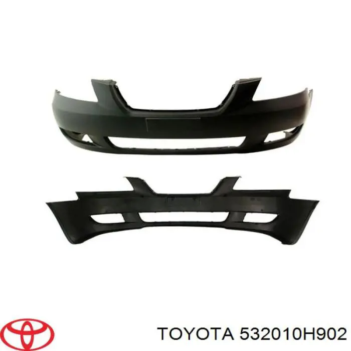 Кронштейн для радиатора Toyota 532010H902