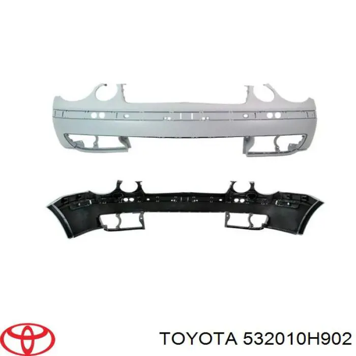 Купить 532010H902 Toyota Установочная панель передняя