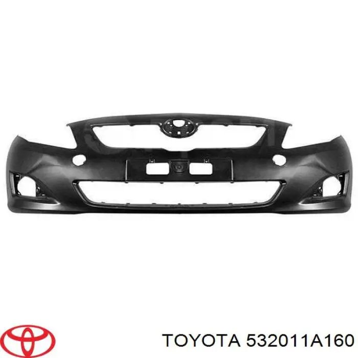 Рамка радиатора 532011A160 Toyota