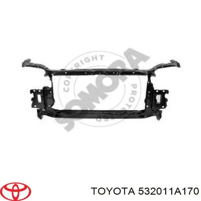 Панель передняя Toyota 532011A160 цена, от 113.03 USD